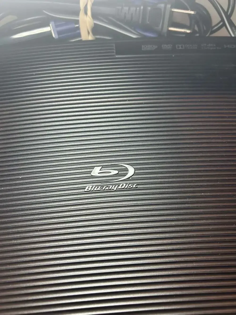 Samsung BD-J5100 Blu-ray Disc Player - NO REMOTE - Tested Works